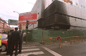 Llamas en la futura maternidad de O'Donnell