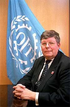 Kari Tapiola, ayer en Madrid.