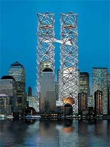 7 arquitectos proponen otras Torres Gemelas