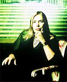 Joni Mitchell, en una fotografía de promoción.