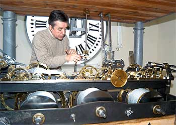 Puesta a punto del reloj de fin de año