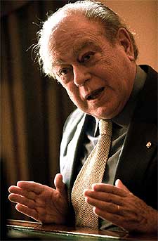 Jordi Pujol, presidente de la Generalitat de Cataluña.