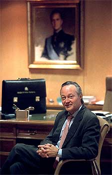 Josep Piqué, ministro de Ciencia y Tecnología.