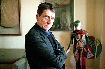 Claudio Magris, ayer, en el Círculo de Bellas Artes de Madrid.