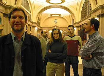 Los profesores del  master  de videojuegos.