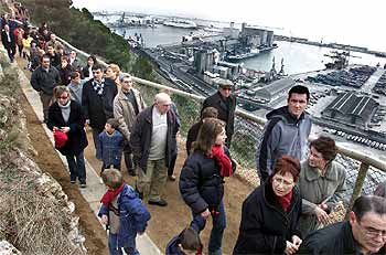 Vistas espectaculares desde Montjuïc por el 'camí del mar'