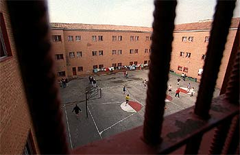 Interior de la prisión de El Puerto de Santamaría (Cádiz).