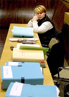 La enfermera Christine Malévre.