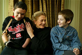 Vanessa Redgrave apoya a los niños chechenos