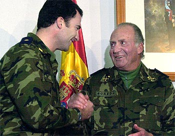 Cumpleaños del Príncipe en una base española de la OTAN