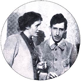 Virginia y Leonard Woolf. Fotografía incluidas en la biografía  Virginia Woolf  (Lumen), de Quentin Bell.