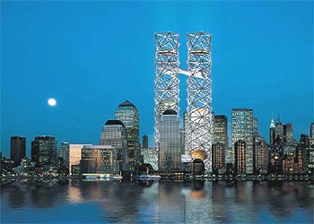 Dos proyectos disputarán por el vacío de las Torres Gemelas