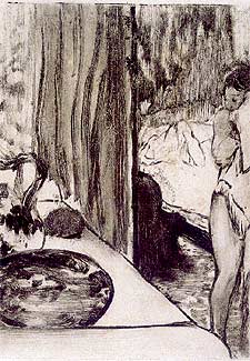  Mujer desnuda secándose el cuerpo,  de Edgar Degas (hacia 1879).