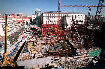 Estado de las obra de ampliación del Museo Nacional de Arte Reina Sofía.