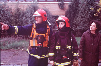 Una imagen de la serie  Código fuego,  protagonizada por José Coronado y Maribel Verdú.