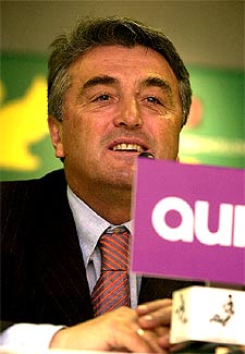 Radomir Antic, en conferencia de prensa.