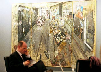 Cuadro de Varlin en la galería Jan Krugier (Estados Unidos y Suiza).