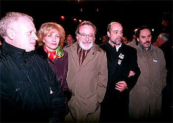 El mundo del cine, contra la violencia etarra