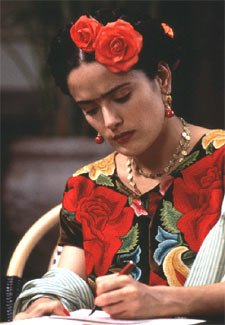 Salma Hayek en una imagen de  Frida. 
