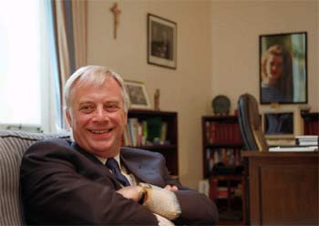 El comisario europeo de Relaciones Exteriores, Chris Patten, en una imagen de archivo.