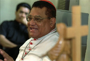 Miguel Obando y Bravo, cardenal de Nicaragua, en una fotografía de archivo.