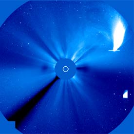 El cometa Neat roza el Sol