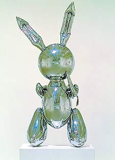 'Conejo' (1986), de Jeff Koons.
