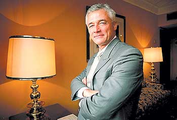 Sergio Vieira de Mello, durante su estancia en Madrid.