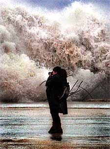 Levante en la Barceloneta