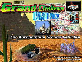 Cartel anunciador del concurso organizado por el Pentágono.