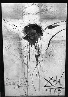 Imagen de archivo del dibujo de Dalí robado.