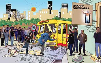 'Mortadelo y Filemón' incluye un efecto digital cada dos planos