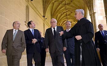 La OPA sorprende a Oriol en San Millán de la Cogolla