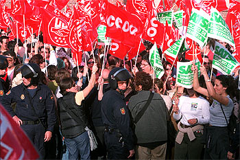 LAS GRANDES CLÍNICAS PRIVADAS SECUNDARON LA HUELGA.