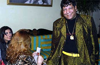 El cantante Shaaban Abdel Rahim, en El Cairo.