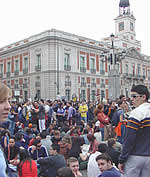 Miles de estudiantes se manifiestan en el día de huelga general