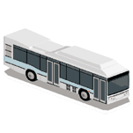 El primer autobús de hidrógeno fabricado en España circula por Madrid