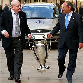 Alfredo Di Stefano y Paco Gento