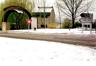 Viento, nieve y retrasos en El Prat