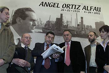 Bilbao recibe los libros de Ortiz Alfau