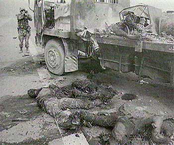 Imagen del documental  Cabalgando sobre la tormenta .