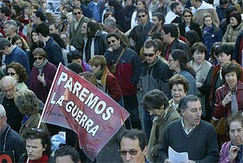 Otro sábado más, contra la guerra