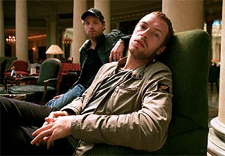 Chris Martin, líder de Coldplay, en Madrid.