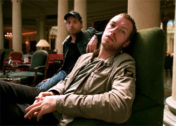 Chris Martin, líder de Coldplay, en Madrid.