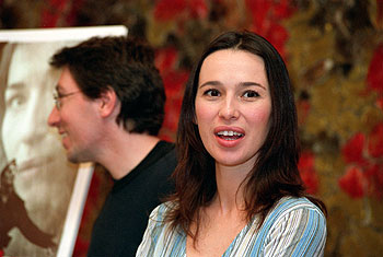 David Trueba y Ariadna Gil, director y actriz de   Soldados de Salamina  .