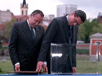 Chamberí tendrá sobre los depósitos del Canal un parque de 118.000 metros con un helipuerto en el centro