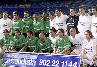 El Madrid, el Deportivo y el Celta, 'xuntos' por Galicia