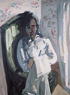 El cuadro  La   réponse,  de 1931, de Hernando Viñes, que cierra la exposición.