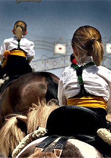 El número de visitantes de la Feria de Abril se estabiliza