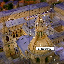 Una imagen de la serie  Madrid desde el aire. 